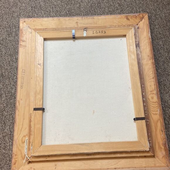 VTG,Myong Mario Native Jung Southwest Sand Art Painting Native American Frame - Picture 12 of 16